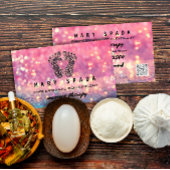 Massagetherapie Reflexology Feet Roos Pink QRCode Visitekaartje