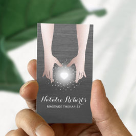Massagetherapie Reiki Energy Healing Hands Visitekaartje