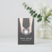 Massagetherapie Reiki Energy Healing Hands Visitekaartje (Staand voorkant)