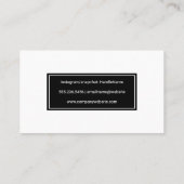 Massagetherapie Sessie | Spa Visitekaartje (Achterkant)