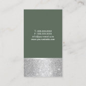 Massagetherapie Silver Healing Hands Spa Green Visitekaartje (Achterkant)