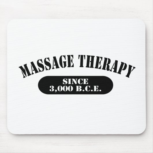 Massagetherapie sinds 3.000 B.C.E. Muismat (Voorkant)