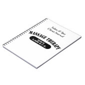 Massagetherapie sinds 3.000 B.C.E. Notitieboek (Linkerzijde)