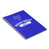 Massagetherapie sinds 3.000 B.C.E. Notitieboek (Rechterzijde)