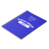 Massagetherapie sinds 3.000 B.C.E. Notitieboek (Linkerzijde)