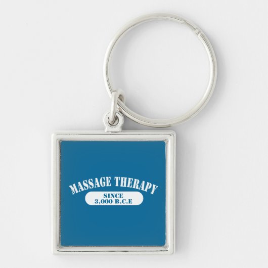 Massagetherapie sinds 3.000 B.C.E. Sleutelhanger (Voorkant)