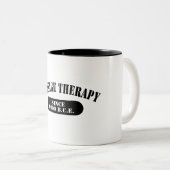 Massagetherapie sinds 3.000 B.C.E. Tweekleurige Koffiemok (Voorkant rechts)