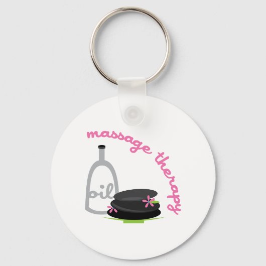 Massagetherapie Sleutelhanger (Voorkant)