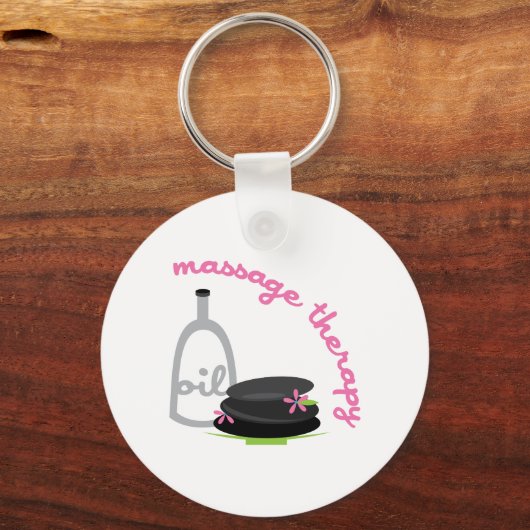 Massagetherapie Sleutelhanger (Voorkant)