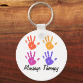 Massagetherapie sleutelhanger (Voorkant)