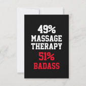 Massagetherapie Stoere Kaart (Voorkant)