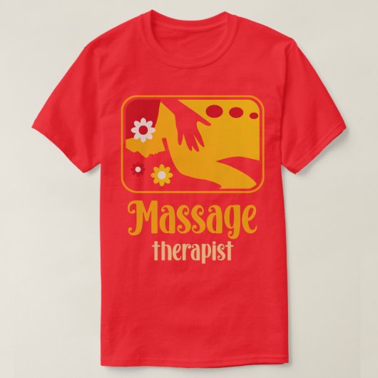 Massagetherapie T-shirt (Design voorkant)