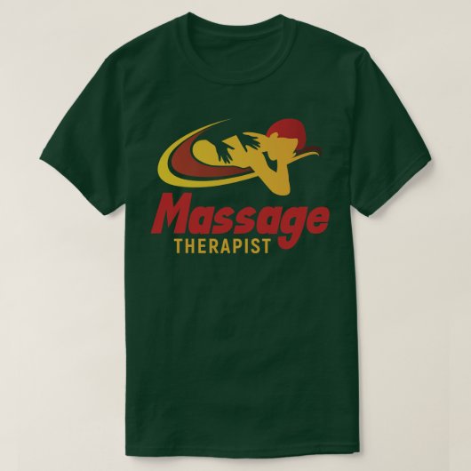 Massagetherapie T-shirt (Design voorkant)