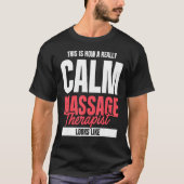 Massagetherapie T-shirt (Voorkant)