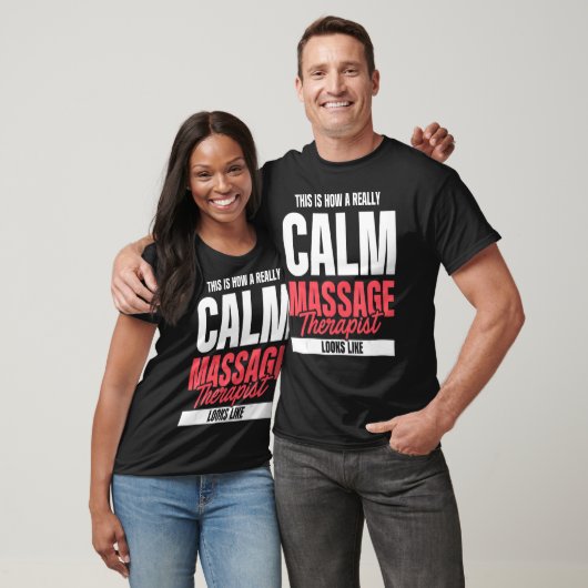 Massagetherapie T-shirt (Unisex)