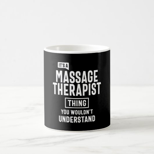 Massagetherapie Therapist Titel Titel Cadeau Koffiemok (Center)