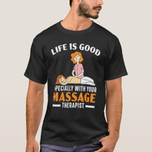 Massagetherapie Therapistische spiertherapie Relax T-shirt