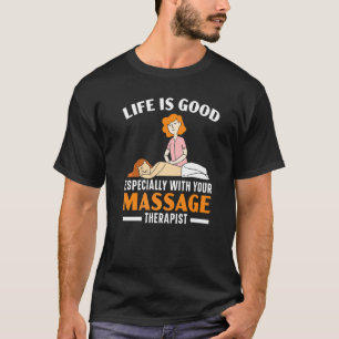 Massagetherapie Therapistische spiertherapie Relax T-shirt