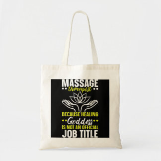 Massagetherapie Therapistische spiertherapie Relax Tote Bag