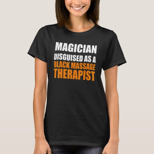 Massagetherapie Therapistische wasnetherapie T-shirt (Voorkant)