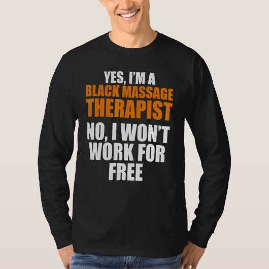 Massagetherapie Therapistische wasnetherapie T-shirt (Voorkant)