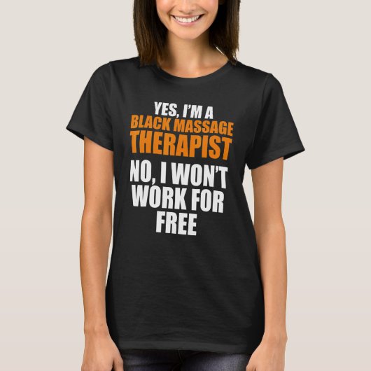 Massagetherapie Therapistische wasnetherapie T-shirt (Voorkant)