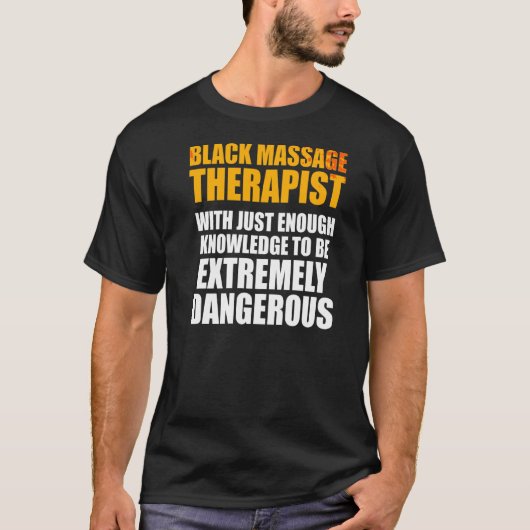 Massagetherapie Therapistische wasnetherapie T-shirt (Voorkant)