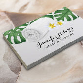 Massagetherapie Tropische Natuur Salon & Spa Visitekaartje