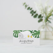 Massagetherapie Tropische Natuur Salon & Spa Visitekaartje (Staand voorkant)