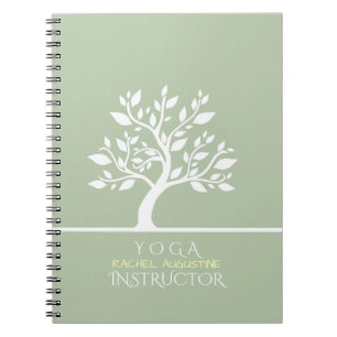 Massagetherapie van Elegant Classy Tree YOGA Studi Notitieboek