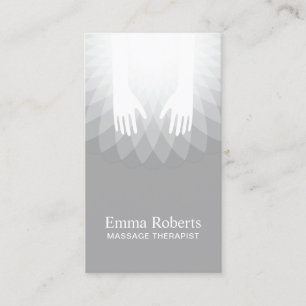 Massagetherapie VerwarmingsSPA Salon Visitekaartje