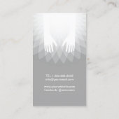 Massagetherapie VerwarmingsSPA Salon Visitekaartje (Achterkant)