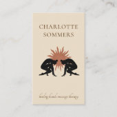 Massagetherapie Visitekaartje (Voorkant)