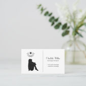 Massagetherapie Visitekaartje (Staand voorkant)