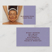 Massagetherapie Visitekaartje (Voorkant / Achterkant)