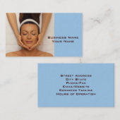 Massagetherapie Visitekaartje (Voorkant / Achterkant)