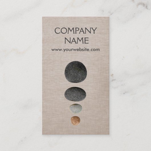 Massagetherapie Visitekaartje (Voorkant)