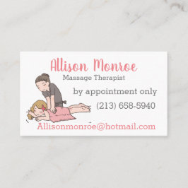 Massagetherapie Visitekaartje