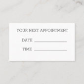 Massagetherapie Visitekaartje (Achterkant)