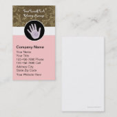 Massagetherapie Visitekaartjes (Voorkant / Achterkant)