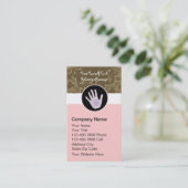 Massagetherapie Visitekaartjes (Staand voorkant)