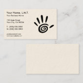 Massagetherapie Visitekaartjes (Voorkant / Achterkant)