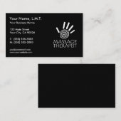 Massagetherapie Visitekaartjes (Voorkant / Achterkant)