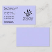 Massagetherapie Visitekaartjes (Voorkant / Achterkant)