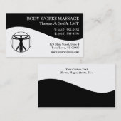 Massagetherapie Visitekaartjes (Voorkant / Achterkant)