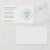 Massagetherapie Visitekaartjes (Voorkant / Achterkant)