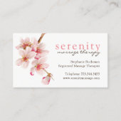 Massagetherapie-Visitekaartjes Visitekaartje (Voorkant)