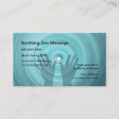 Massagetherapie-Visitekaartjes Visitekaartje (Voorkant)