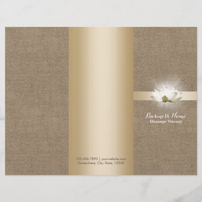 Massagetherapie Yoga Gglotus Buralp Tri-Fold (Voorkant)