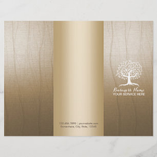 Massagetherapie Yoga Spa  boom Tri-Fold